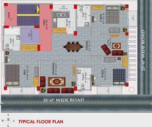 Al-amin Gurder Floor Plan