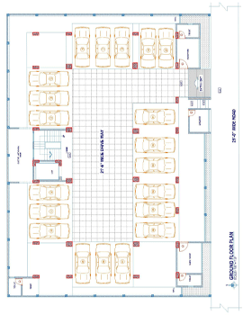 Ground Floor Plan of Plot 651