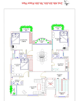 Typical Floor Plan of Plot 191