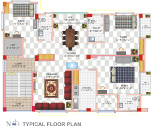 Lubna Floor Plan