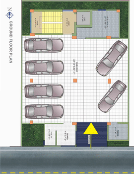 Ground Floor Plan of Rahaman Kuthir