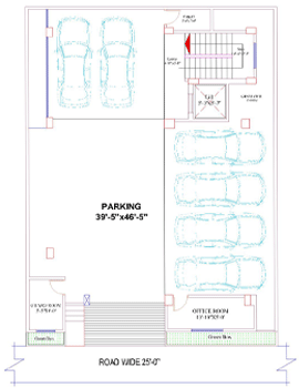 Ground Floor Plan of Sopno Kuthir